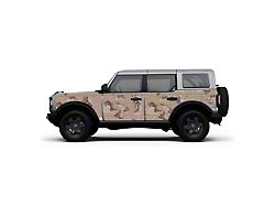 4x4 Attitude Action Shield Body Armor; Desert Camo (21-25 Bronco 4-Door)