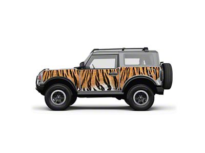 4x4 Attitude Action Shield Body Armor; Tiger Fur (21-25 Bronco 2-Door)