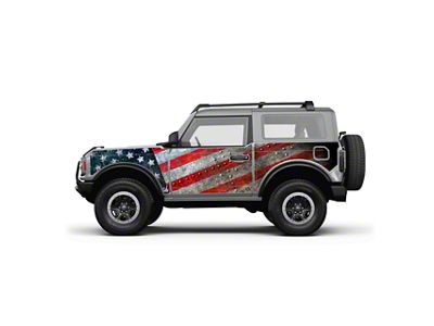 4x4 Attitude Action Shield Body Armor; USA (21-25 Bronco 2-Door)