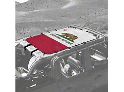 4x4 Attitude Sunshade; California Flag (21-25 Bronco 4-Door)