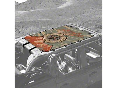 4x4 Attitude Sunshade; Compass Overland (21-25 Bronco 4-Door)