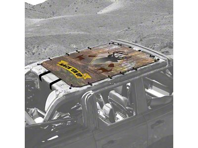 4x4 Attitude Sunshade; Deer Hunter (21-25 Bronco 4-Door)