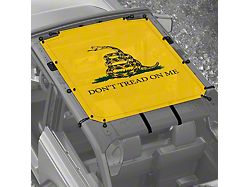 4x4 Attitude Sunshade; Don't Tread on Me Flag (21-25 Bronco 2-Door)