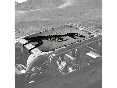 4x4 Attitude Sunshade; Jurassic (21-25 Bronco 4-Door)