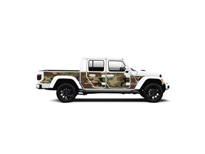 4x4 Attitude Action Shield Body Armor; Army Camo (20-25 Jeep Gladiator JT)