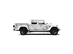 4x4 Attitude Action Shield Body Armor; White Splinter Camo (20-25 Jeep Gladiator JT)