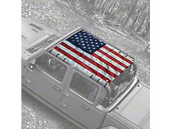 4x4 Attitude Sunshade; USA Live (20-24 Jeep Gladiator JT)