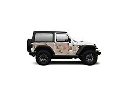 4x4 Attitude Action Shield Body Armor; Desert Camo (18-25 Jeep Wrangler JL 2-Door)