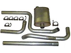 3-Inch Stainless Cat-Back Exhaust System with HVS Welded Muffler (1998 5.9L Jeep Grand Cherokee ZJ)