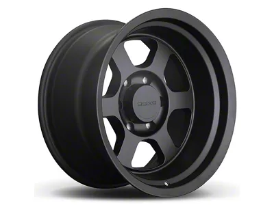 9Six9 Wheels SIX-1 Deep Matte Black 6-Lug Wheel; 17x9; -36mm Offset (24-25 Tacoma)