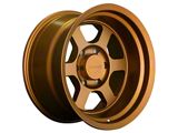 9Six9 Wheels SIX-1 Deep Matte Bronze 6-Lug Wheel; 17x8.5; -10mm Offset (21-25 Bronco, Excluding Raptor)