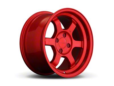 9Six9 Wheels SIX-1 Deep Candy Apple Red Wheel; 17x8.5; -10mm Offset (05-10 Jeep Grand Cherokee WK)