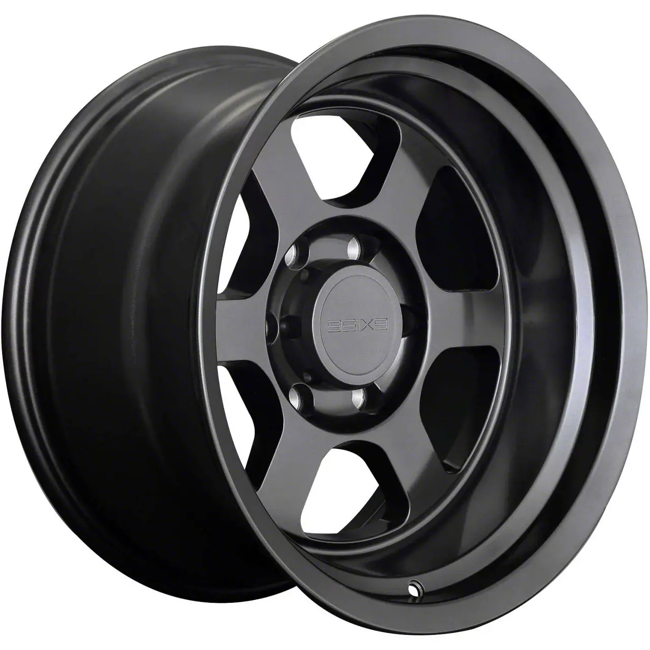 9Six9 Wheels Tacoma SIX-1 Deep Carbon Gray 6-Lug Wheel; 17x9