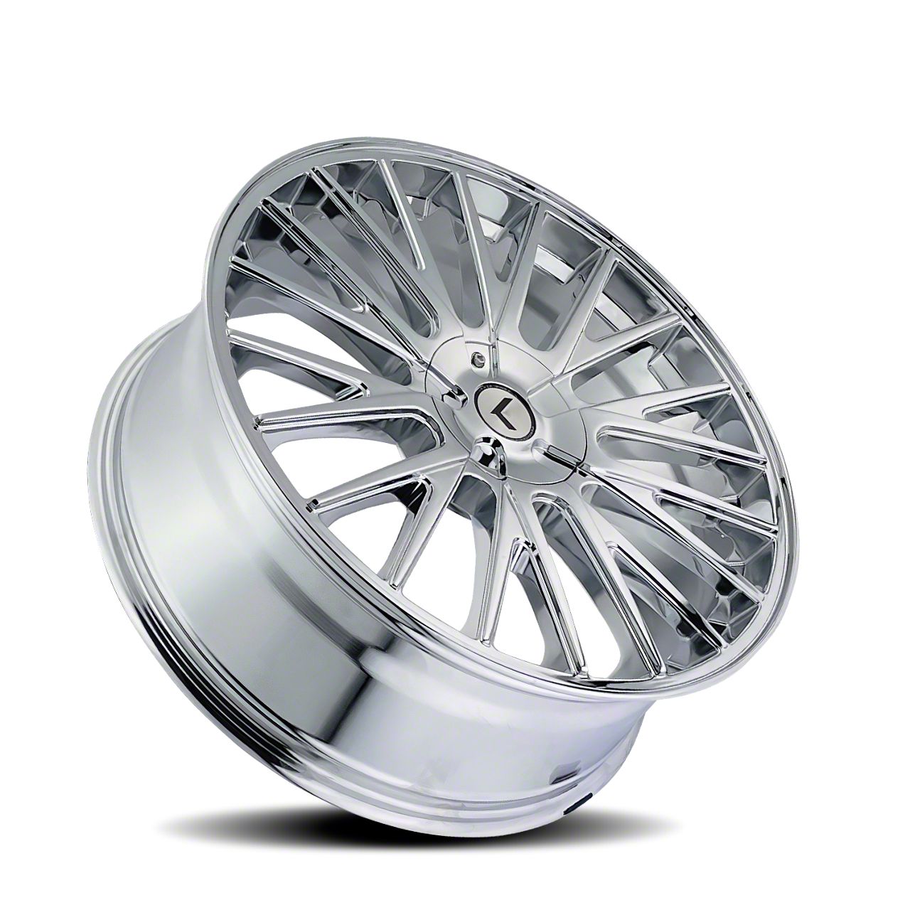 Kraze Bronco Sport Double Down Chrome 5-Lug Wheel; 17x8 Kraze Bronco Sport Double Down Chrome 5-Lug Wheel; 17x8