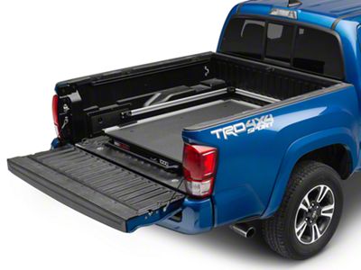 Bedslide 1000 Classic Bed Cargo Slide; Silver (05-23 Tacoma)