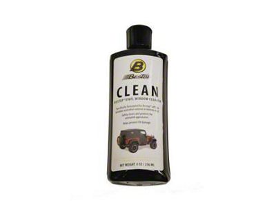 Bestop Soft Top Vinyl Window Cleaner; 8 oz. Bottle