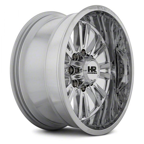 Hardrock Offroad Titan XD Spine Xposed Chrome 6-Lug Wheel; 22x12