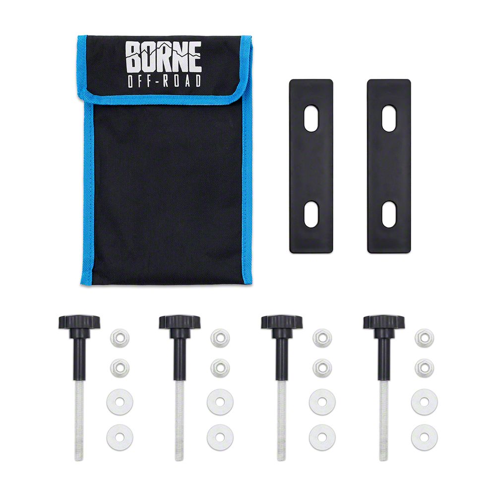 Jeep Wrangler Traction Recovery Boards; Black - Free Shipping