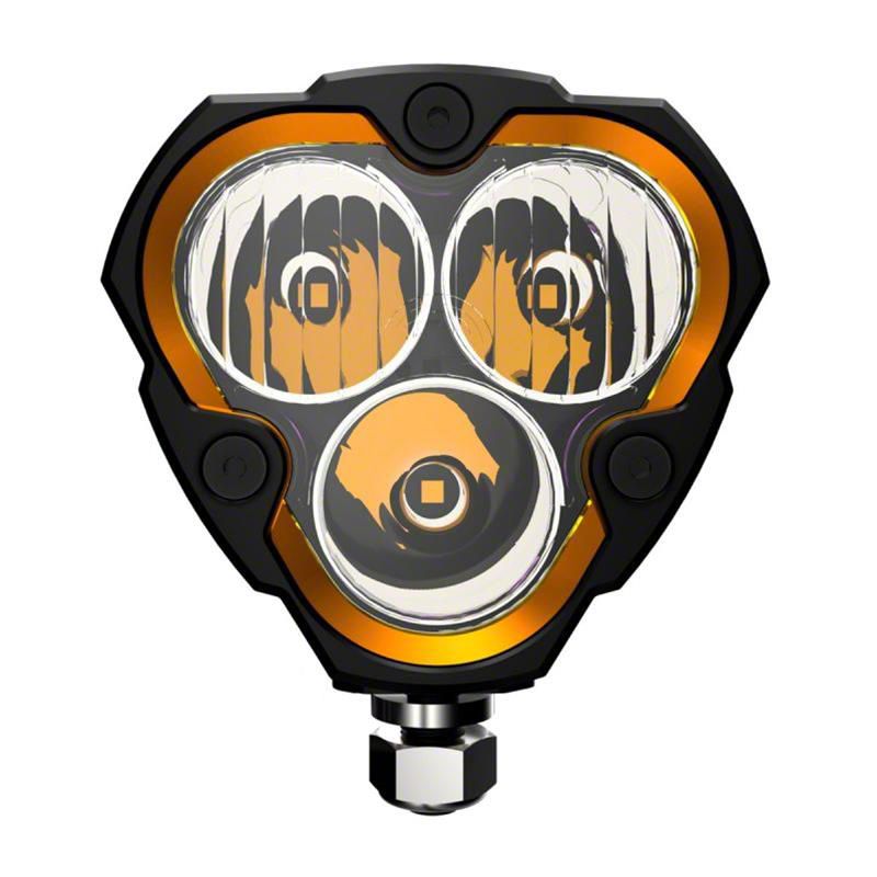 KC HiLiTES Jeep Wrangler FLEX ERA 3 2-Light System; 40W