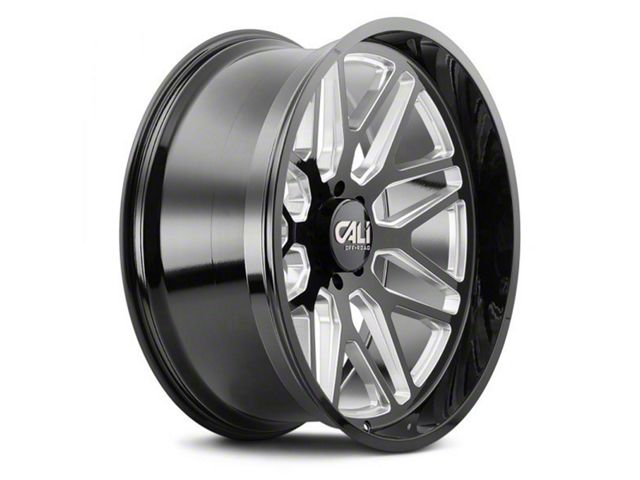 Cali Off-Road Titan XD Invader Gloss Black Milled 6-Lug Cali Off-Road Titan XD Invader Gloss Black Milled 6-Lug