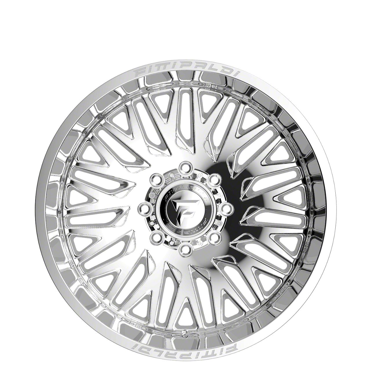 Fittipaldi Offroad Titan XD FA07 Mirror Coat 6-Lug Wheel; 26x12