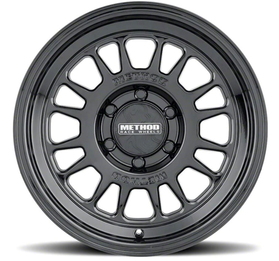 Method Race Wheels Tundra MR318 Gloss Black 6-Lug Wheel; 18x9