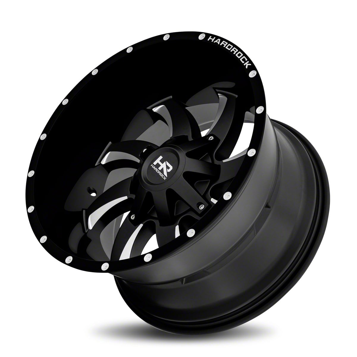 Hardrock Offroad Tundra Devious Satin Black Milled 6-Lug