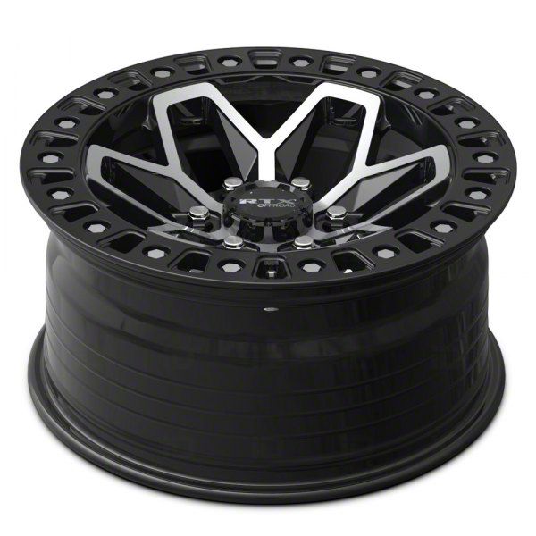 RTX Offroad Wheels Tacoma Zion Gloss Black Machined 6-Lug Wheel