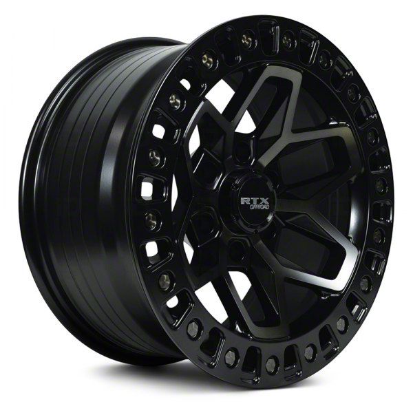 RTX Offroad Wheels Toyota 4-Runner Zion Satin Black Tinted