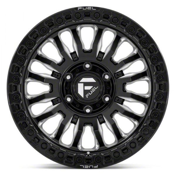 Fuel Wheels Tundra Rincon Gloss Black Milled 6-Lug Wheel; 20x9