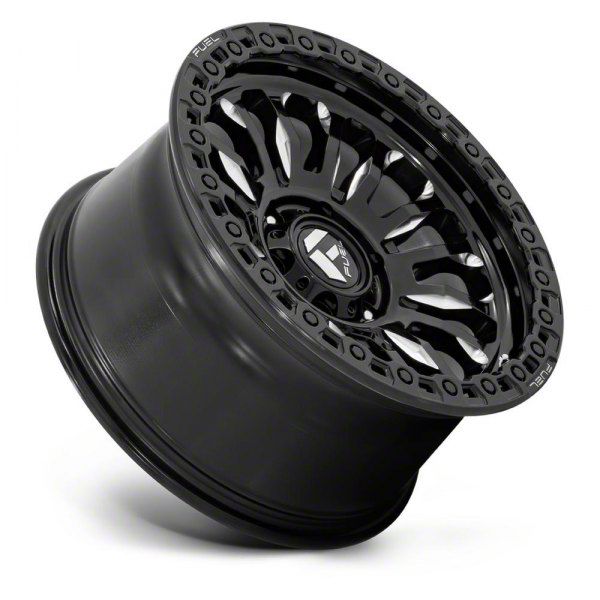Fuel Wheels Tundra Rincon Gloss Black Milled 6-Lug Wheel; 20x9
