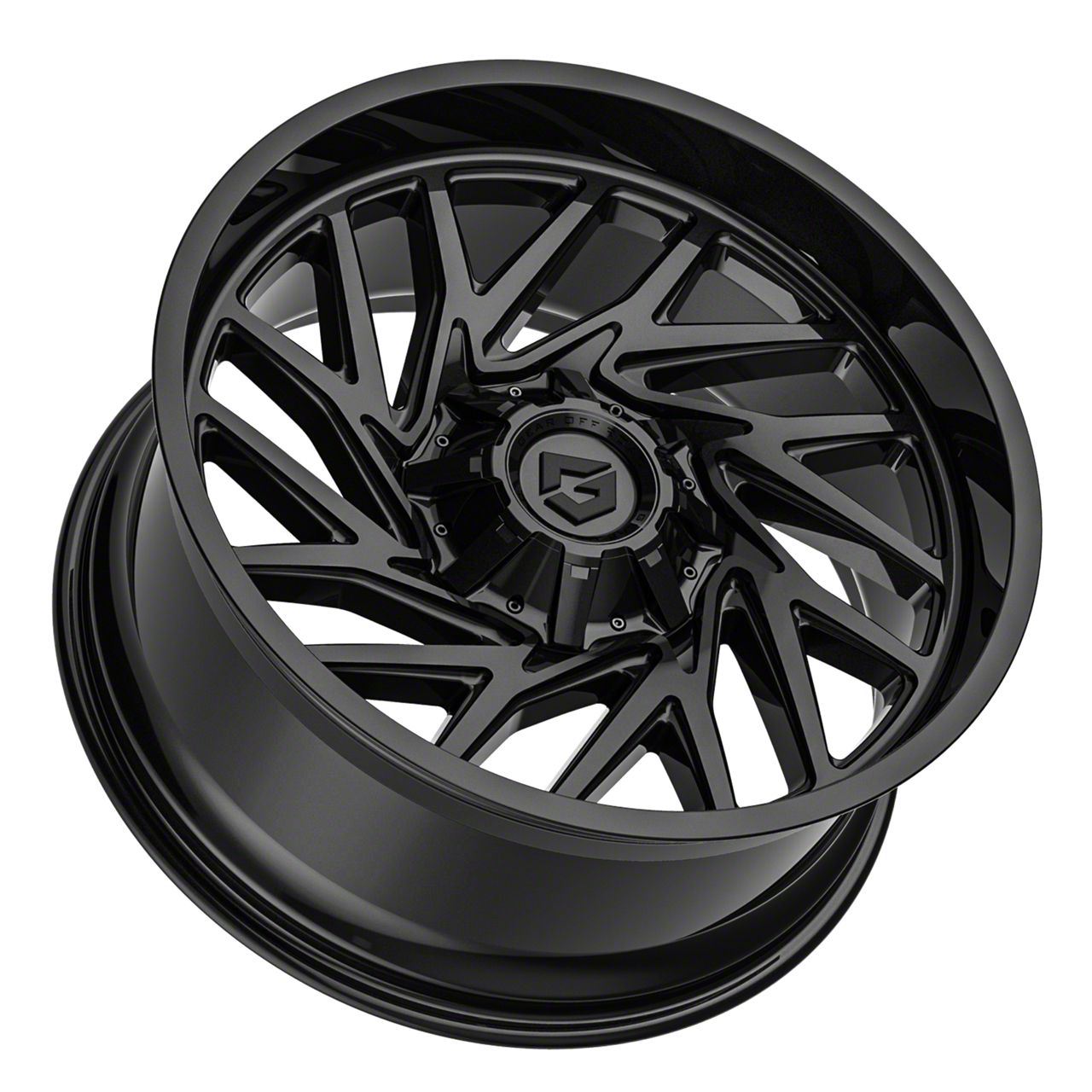 【国内正規総代理店アイテム】 6-Lug Black Gloss 769 Titan Off-Road Gear Wheel; 0mm 20x9; 小物