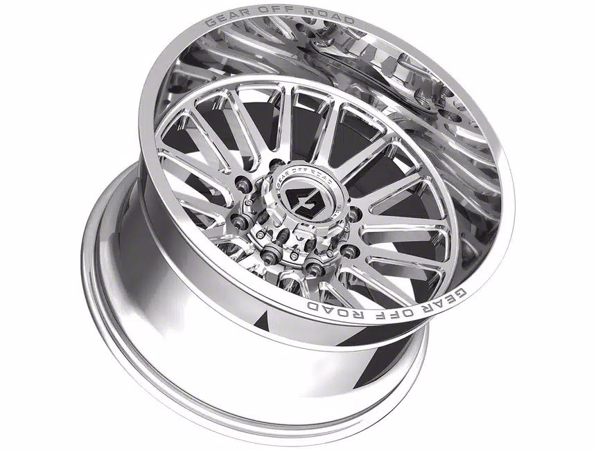 Gear Off-Road Titan XD Leverage Chrome 6-Lug Wheel; 20x10