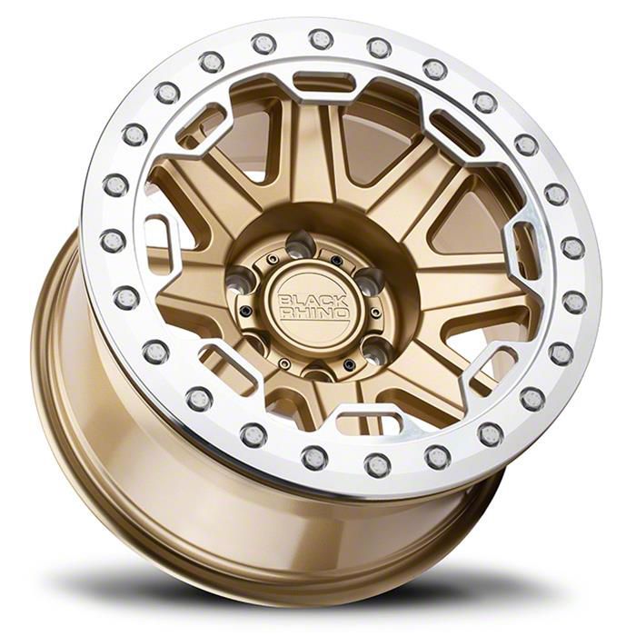 Black Rhino Toyota 4-Runner Rift Beadlock Matte Gold 6-Lug Wheel