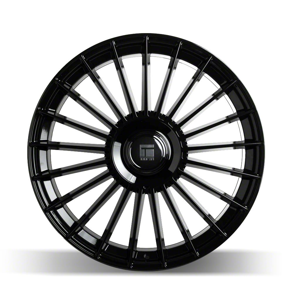 Touren Titan TR10 Gloss Black 6-Lug Wheel; 24x10; 25mm