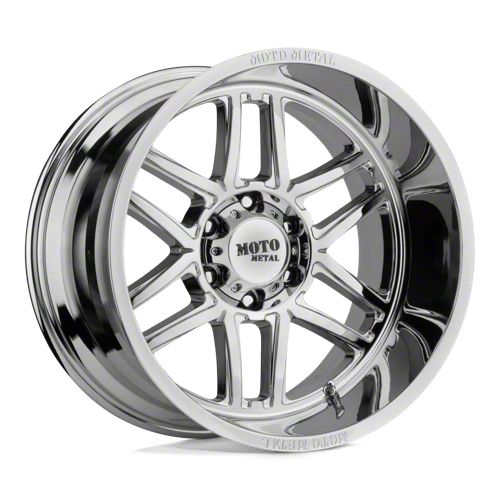 YT。　未開封24枚 Moto Metal Tundra Folsom Chrome 6-Lug Wheel; 24x14; -76mm