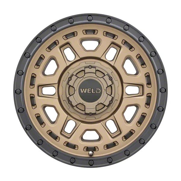 matty　6/17 Sedona Split 6 Beadlock UTV Wheels/Rims Bronze 14