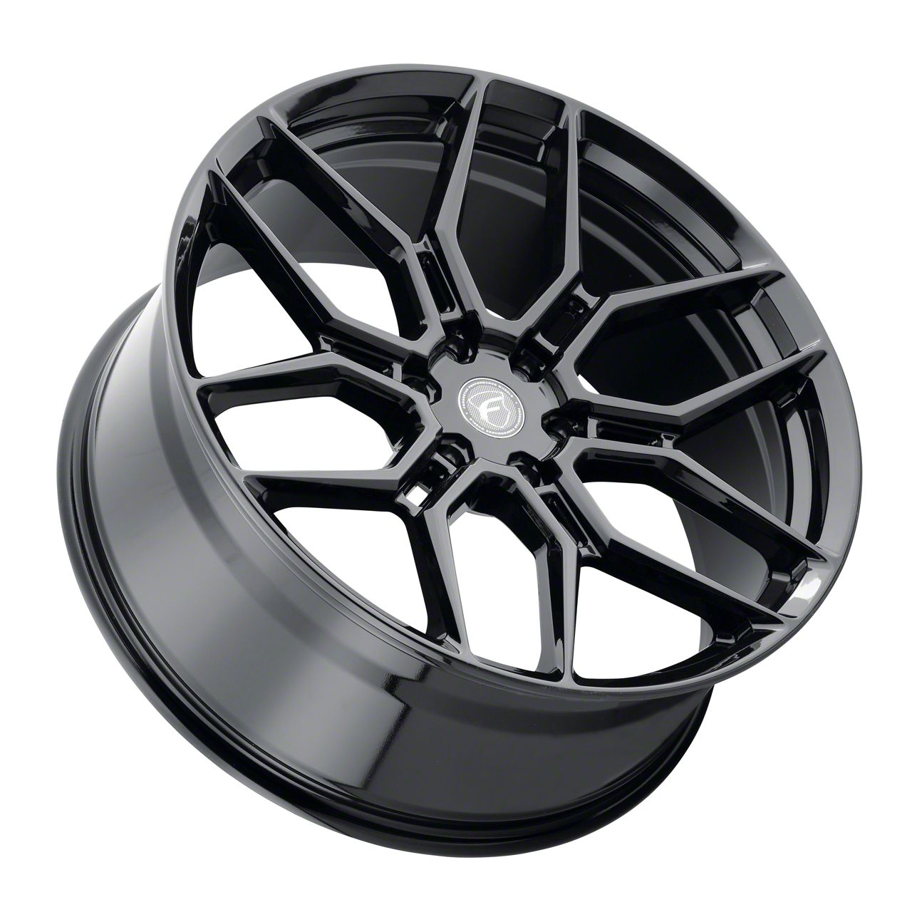 Forgestar Bronco X12 Gloss Black 6-Lug Wheel; 24x10; 30mm