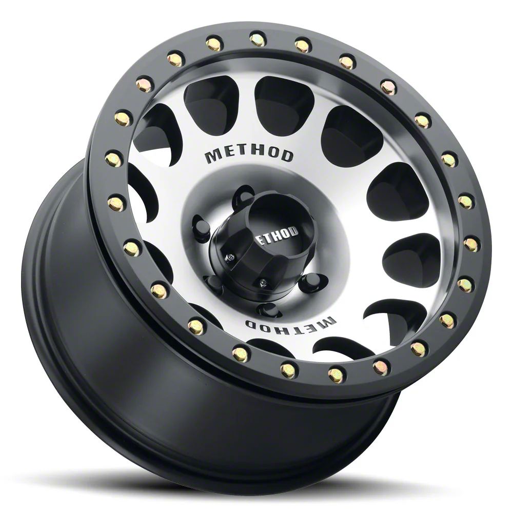 Method Race Wheels Tacoma MR105 Beadlock Machined with Matte Black