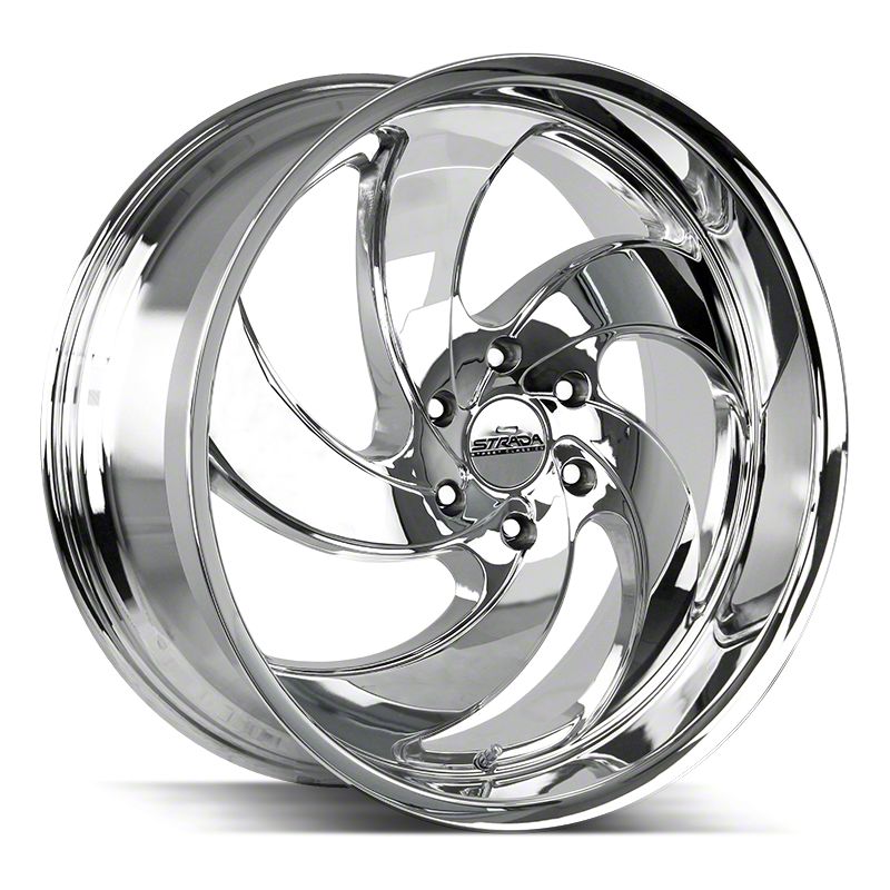 Strada Tacoma Retro 5 Chrome 6-Lug Wheel; 22x10; 24mm Offset