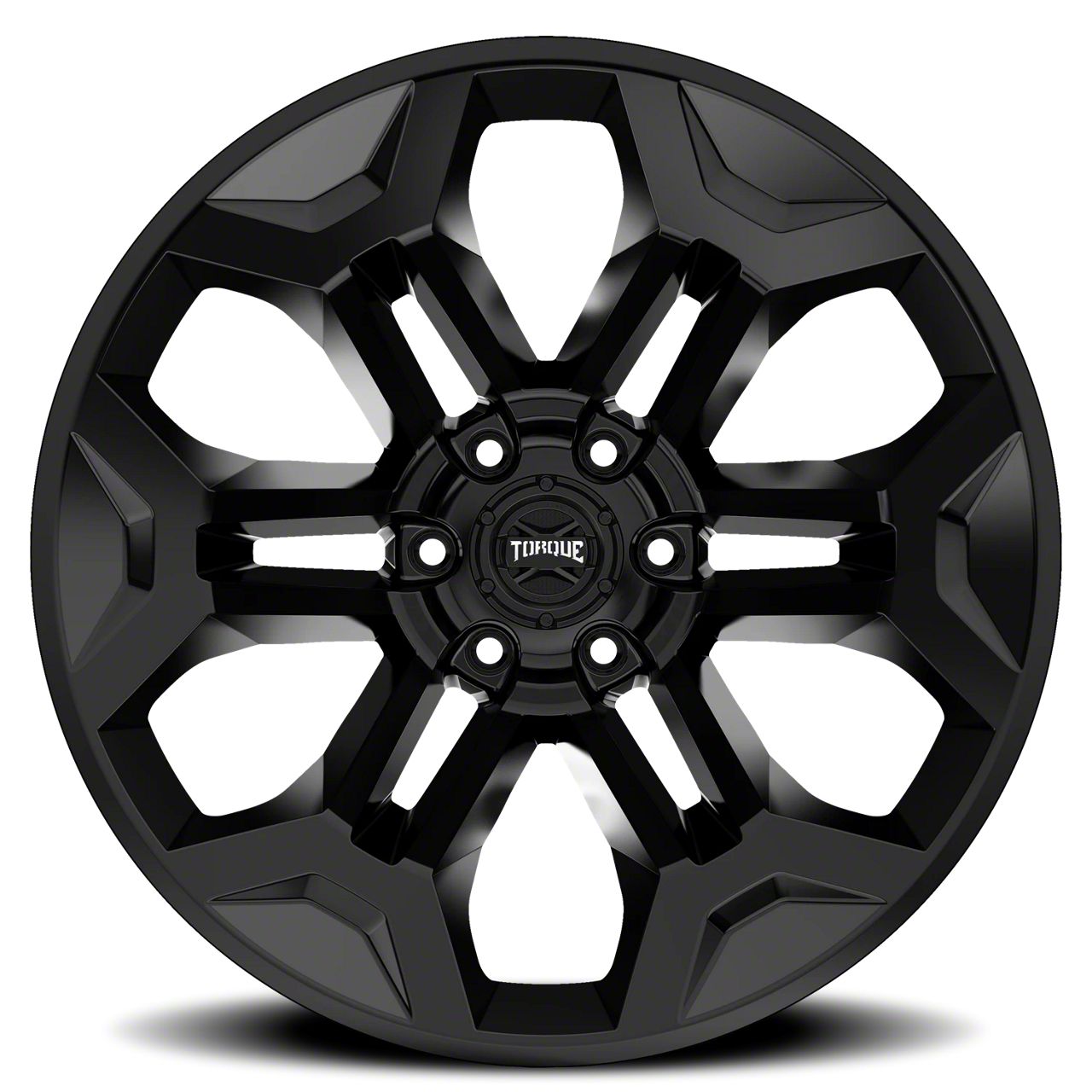 Torque Wheels Titan TW405C Pulse Satin Black 6-Lug Wheel; 20x9