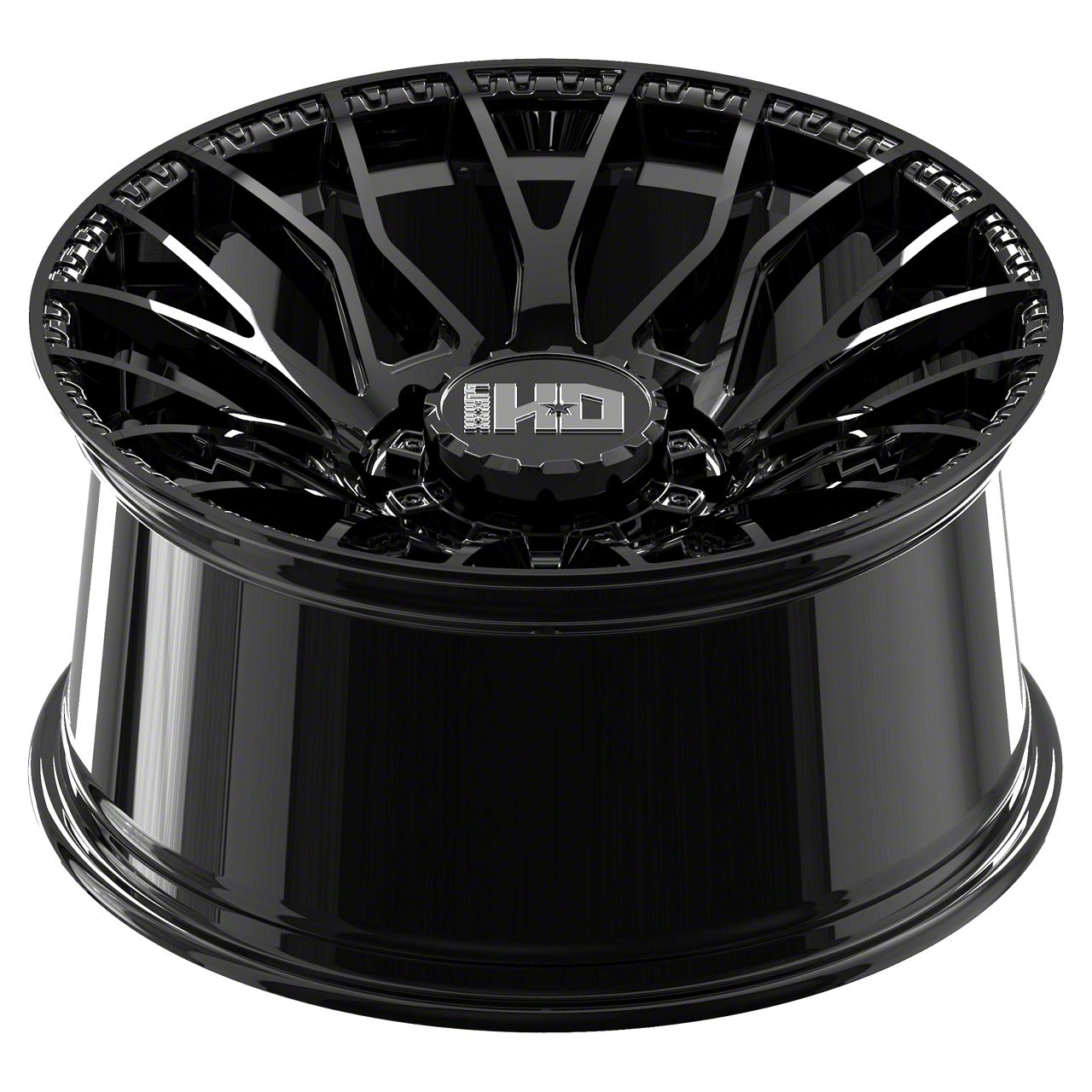 Luxxx HD Toyota 4-Runner LHD-42 Gloss Black 6-Lug Wheel; 20x9; 0mm