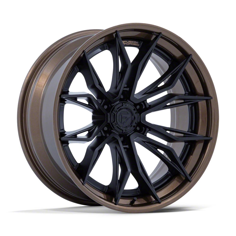 Fuel Wheels Toyota 4-Runner Mutiny Matte Black with Gloss Bronze