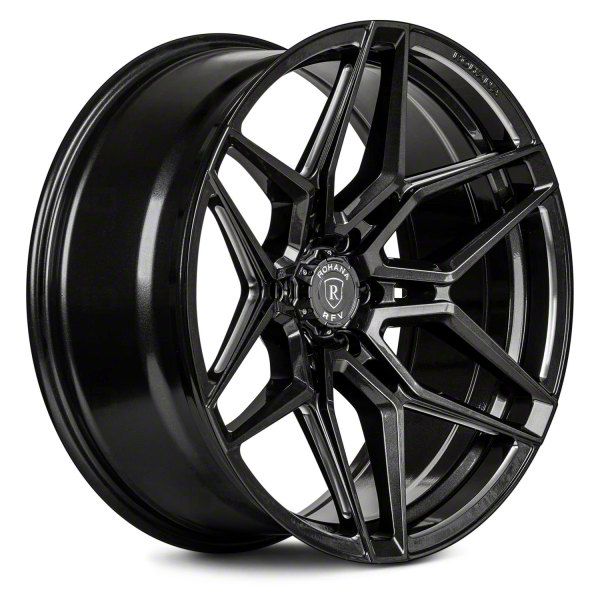 Rohana Wheels Titan RFV2 Gloss Graphite 6-Lug Wheel; 20x9.5; 18mm