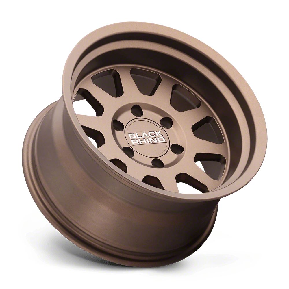 Black Rhino Jeep Wrangler Stadium Matte Bronze Wheel; 19x8