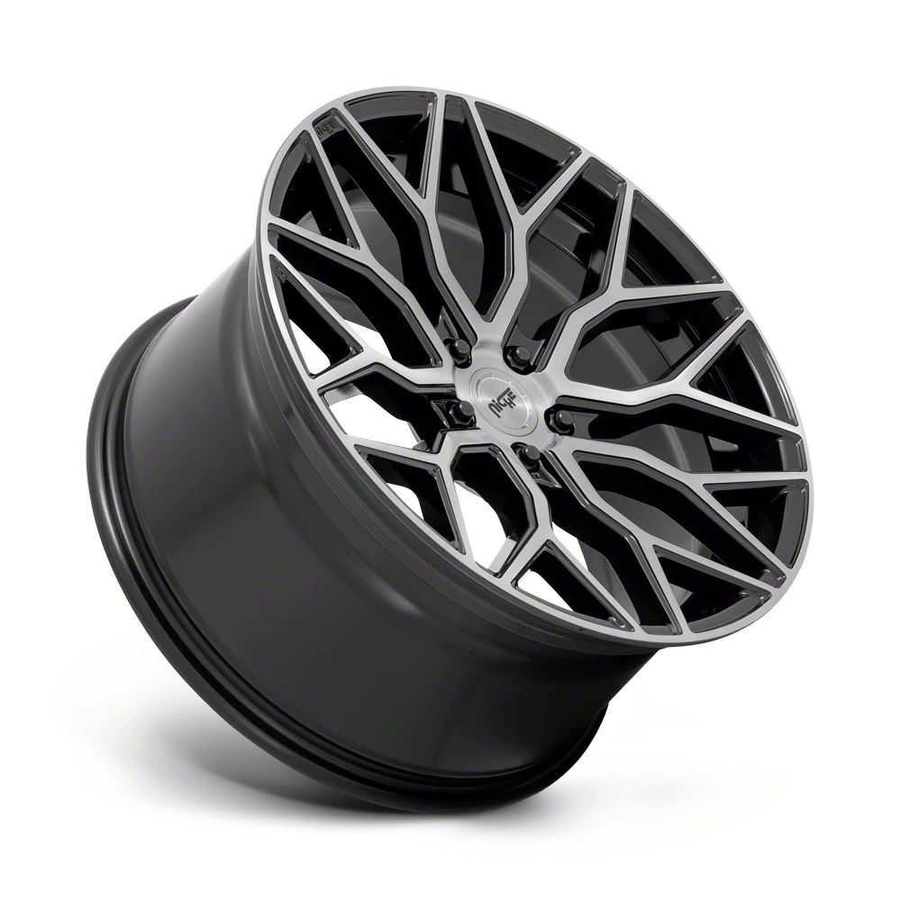 Niche Jeep Cherokee Mazzanti Gloss Black Brushed Face Wheel