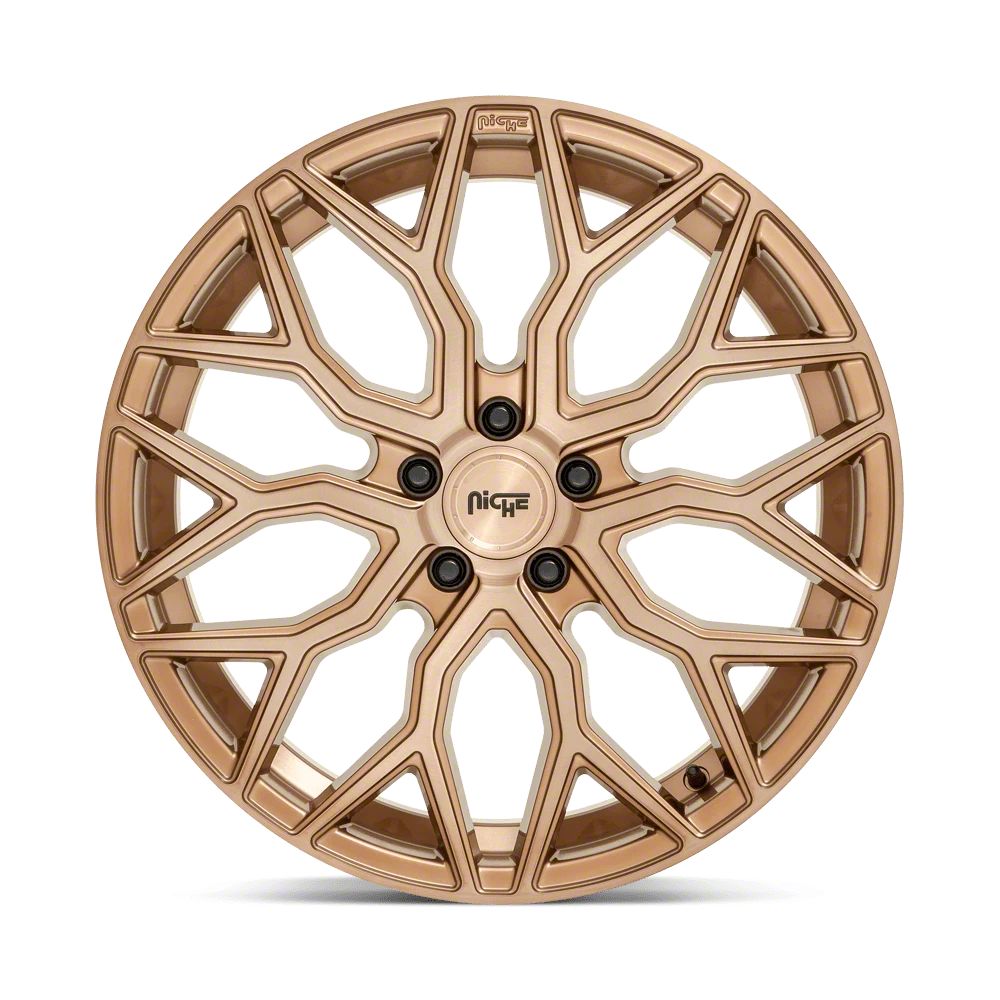Niche Mazzanti Bronze Brushed Wheel; 19x8.5; 35mm Offset (84-01 Jeep  Cherokee XJ)