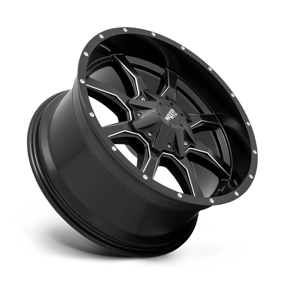 Moto Metal Tundra MO970 Semi Gloss Black Milled 5-Lug Wheel
