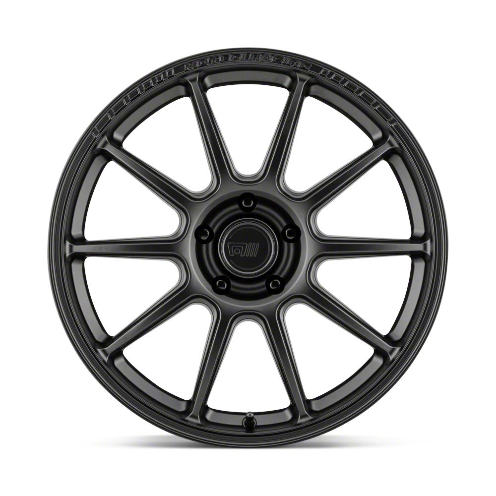 Motegi Jeep Wrangler SS10 Satin Black Wheel; 18x8.5; 45mm Motegi Jeep Wrangler SS10 Satin Black Wheel; 18x8.5; 45mm