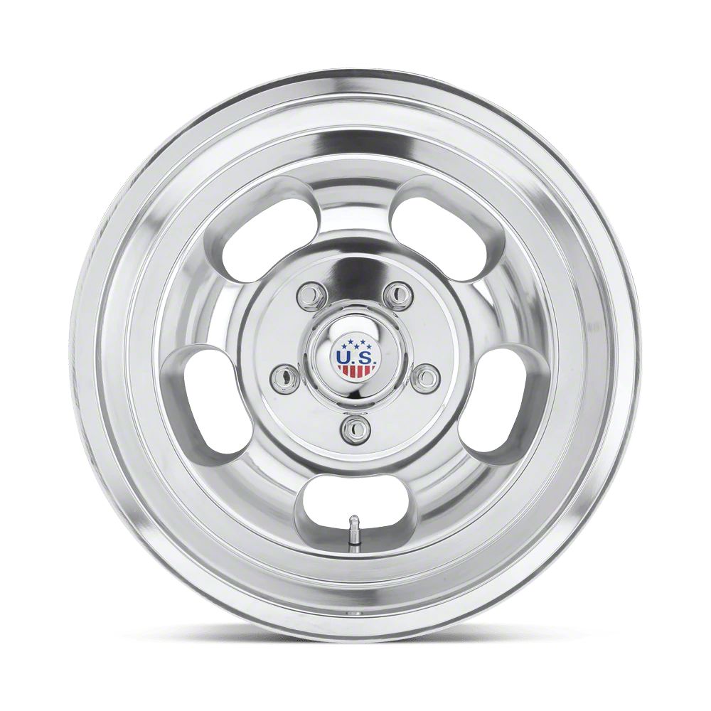 US Mag Jeep Wrangler Indy High Luster Polished Wheel; 15x5